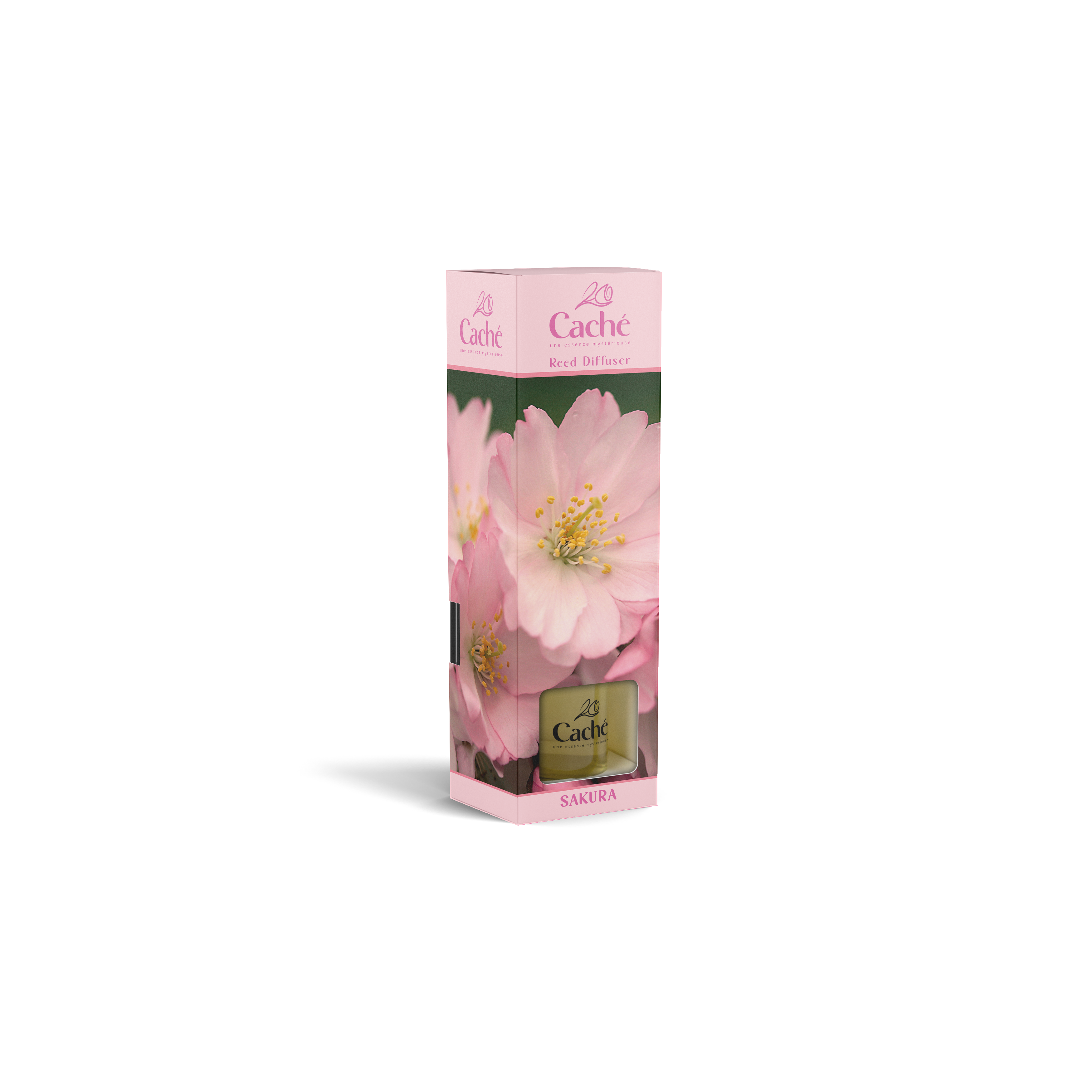 CACHÉ REED DIFFUSER OVAL BOTTLE  100 ML SAKURA